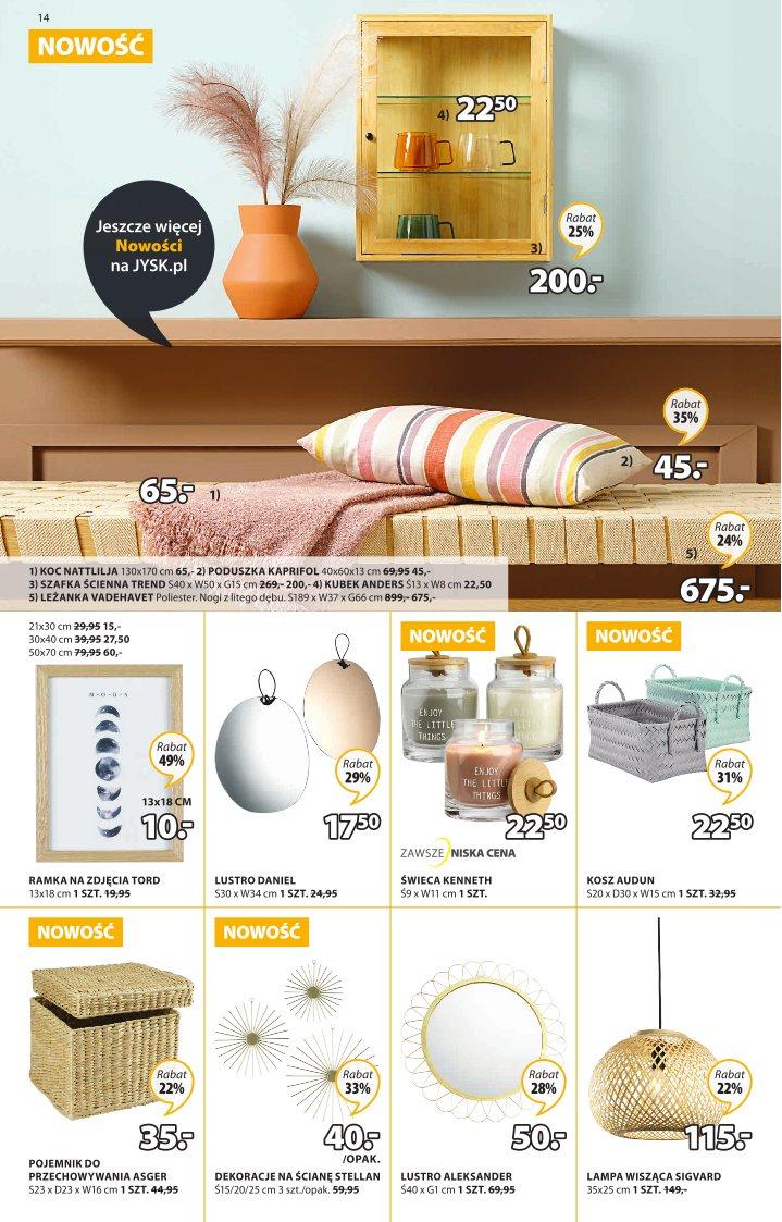 Gazetka promocyjna Jysk str. 14
