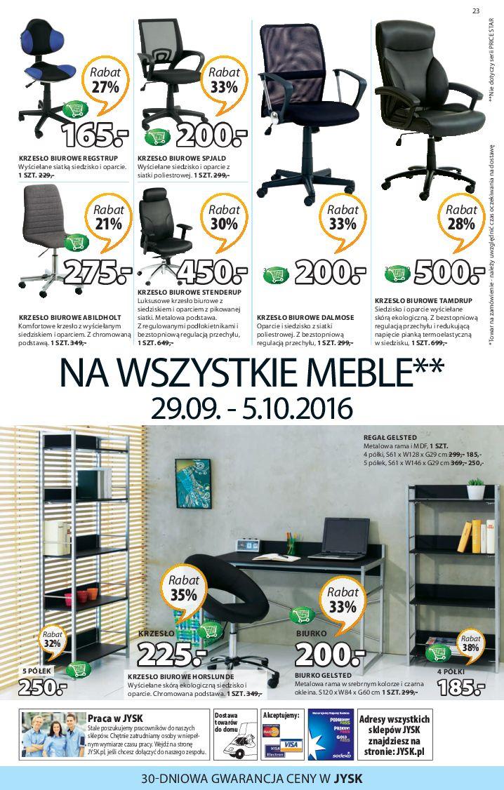 Gazetka promocyjna Jysk str. 23