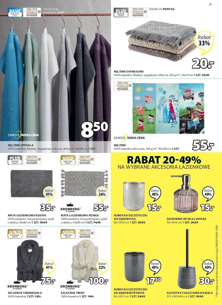 Gazetka promocyjna Jysk str. 23