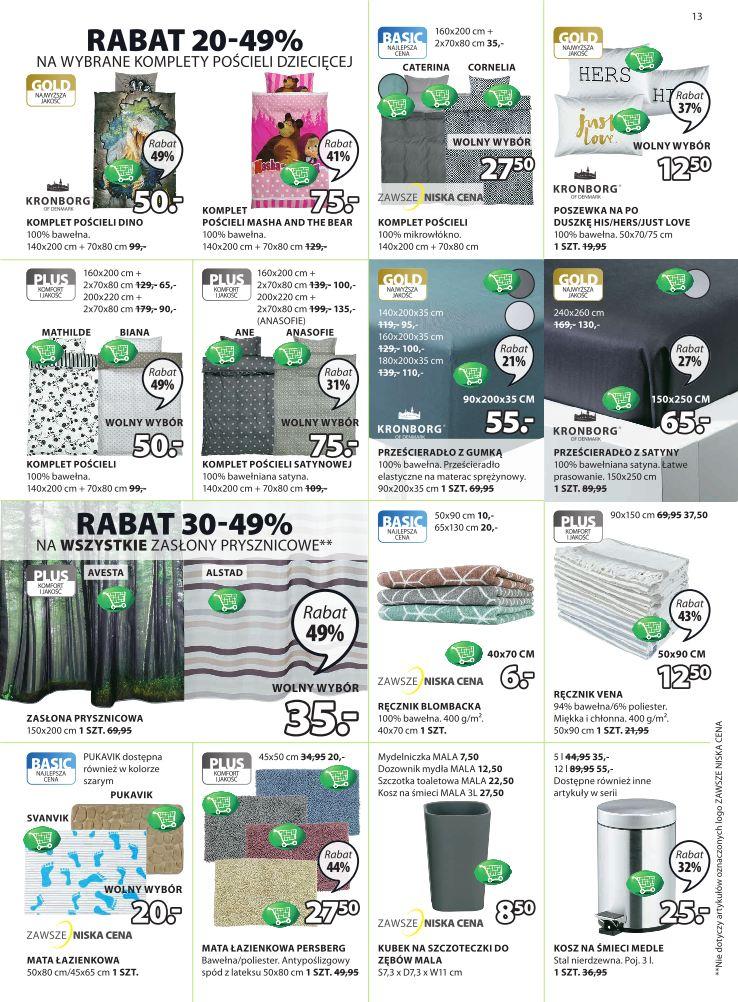 Gazetka promocyjna Jysk str. 13