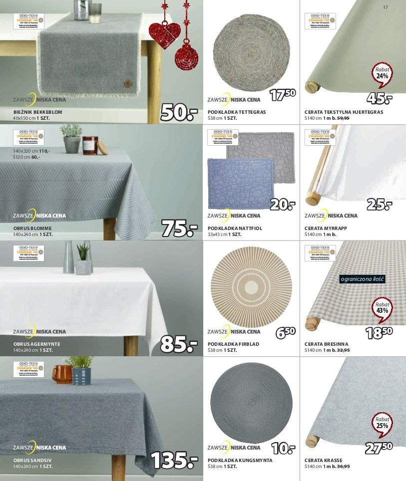 Gazetka promocyjna Jysk str. 17