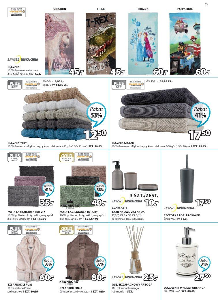 Gazetka promocyjna Jysk str. 13