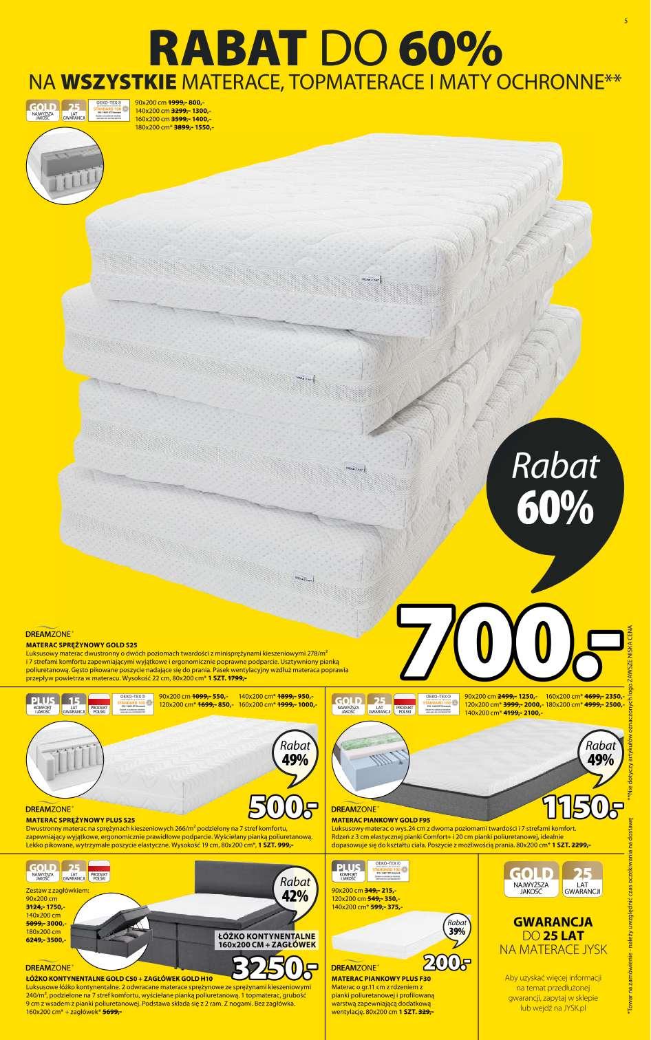 Gazetka promocyjna Jysk str. 5