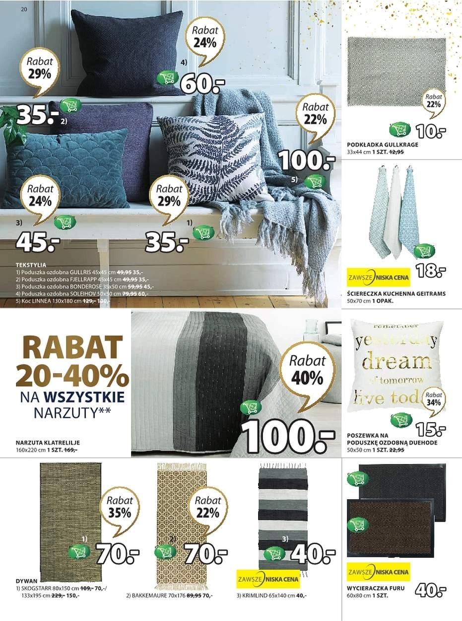 Gazetka promocyjna Jysk str. 20