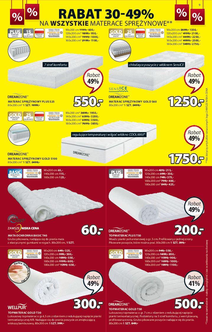 Gazetka promocyjna Jysk str. 9