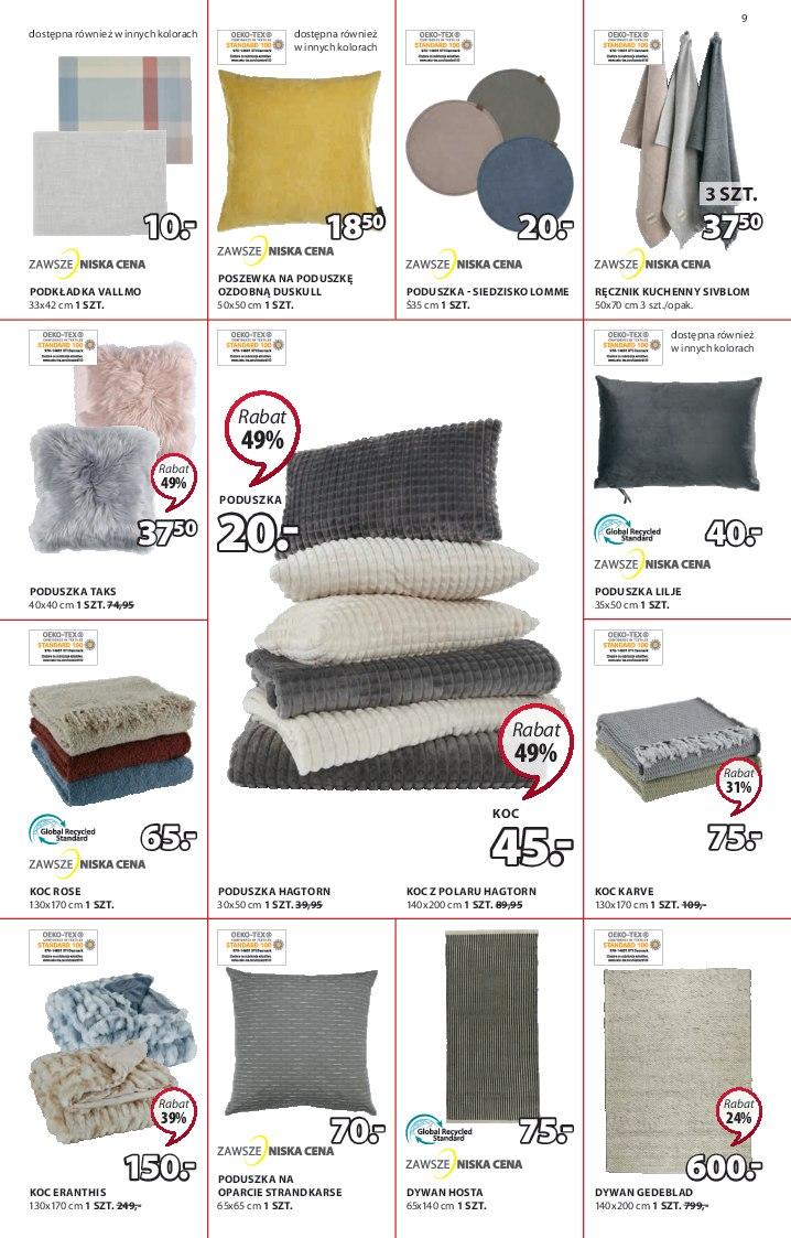 Gazetka promocyjna Jysk str. 9