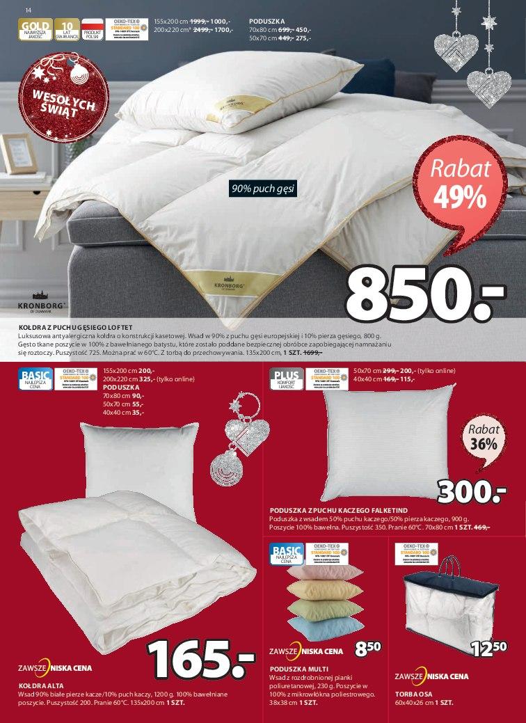 Gazetka promocyjna Jysk str. 14