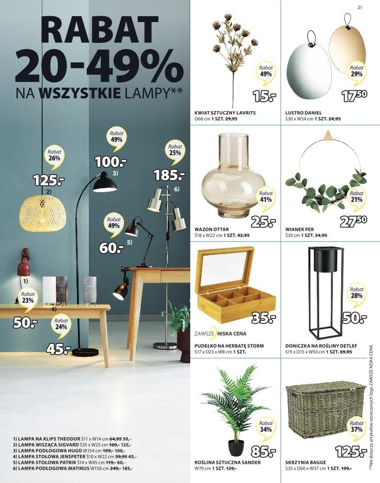 Gazetka promocyjna Jysk str. 21