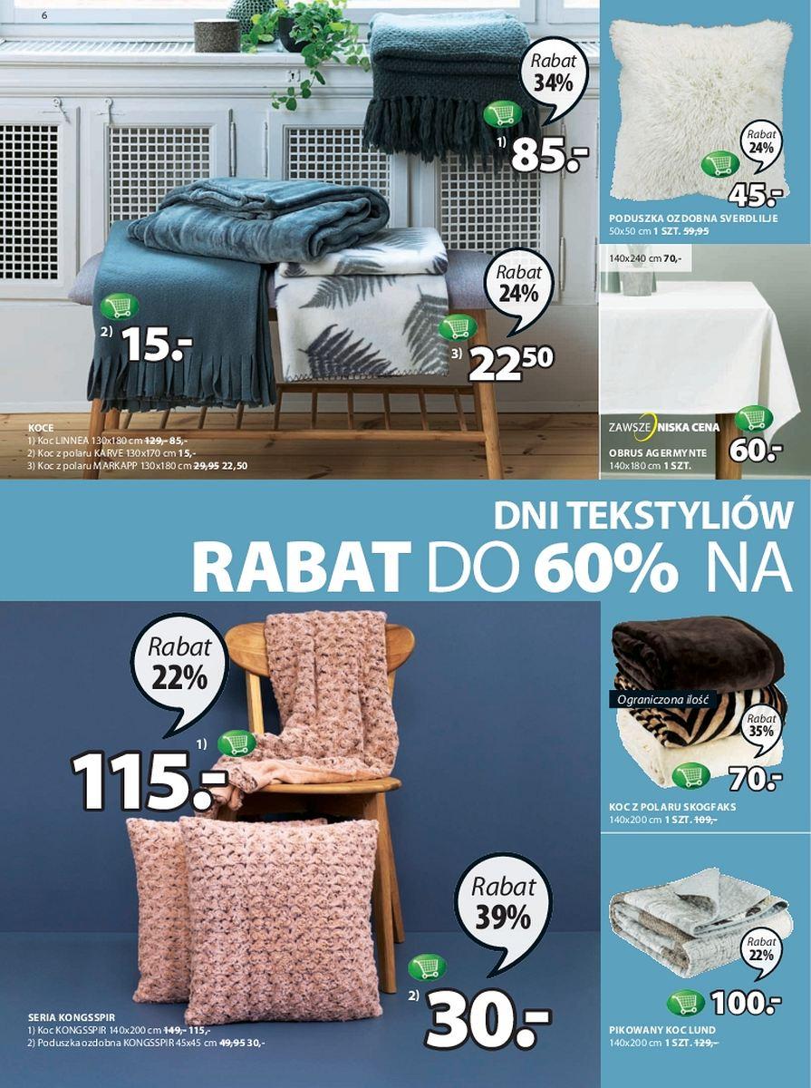 Gazetka promocyjna Jysk str. 6