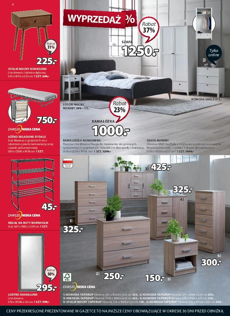 Gazetka promocyjna Jysk str. 6