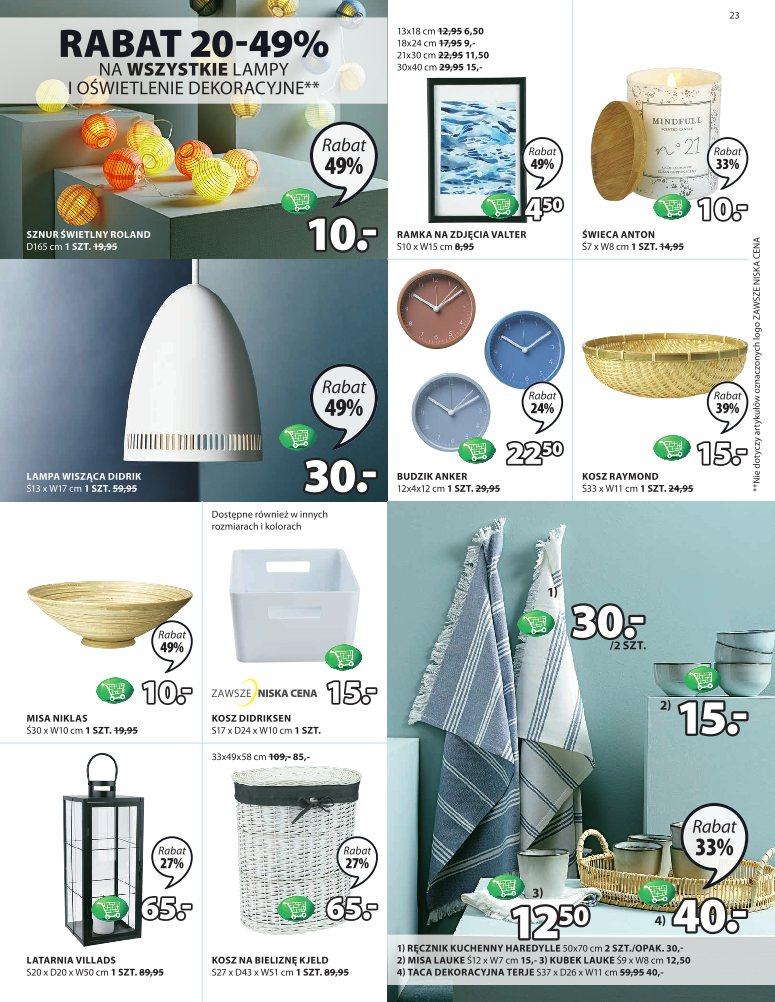Gazetka promocyjna Jysk str. 23