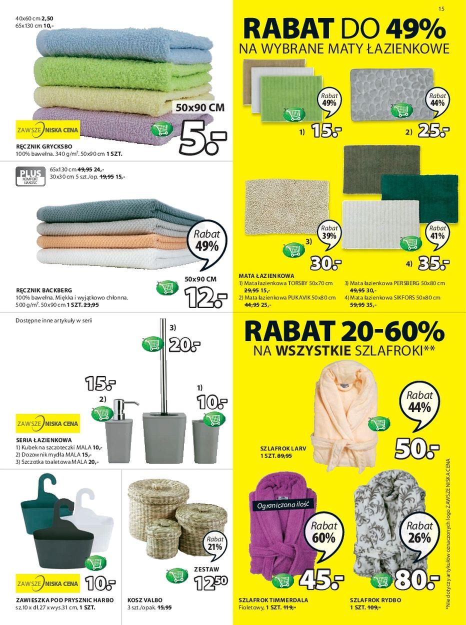 Gazetka promocyjna Jysk str. 15