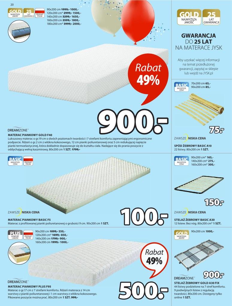 Gazetka promocyjna Jysk str. 20