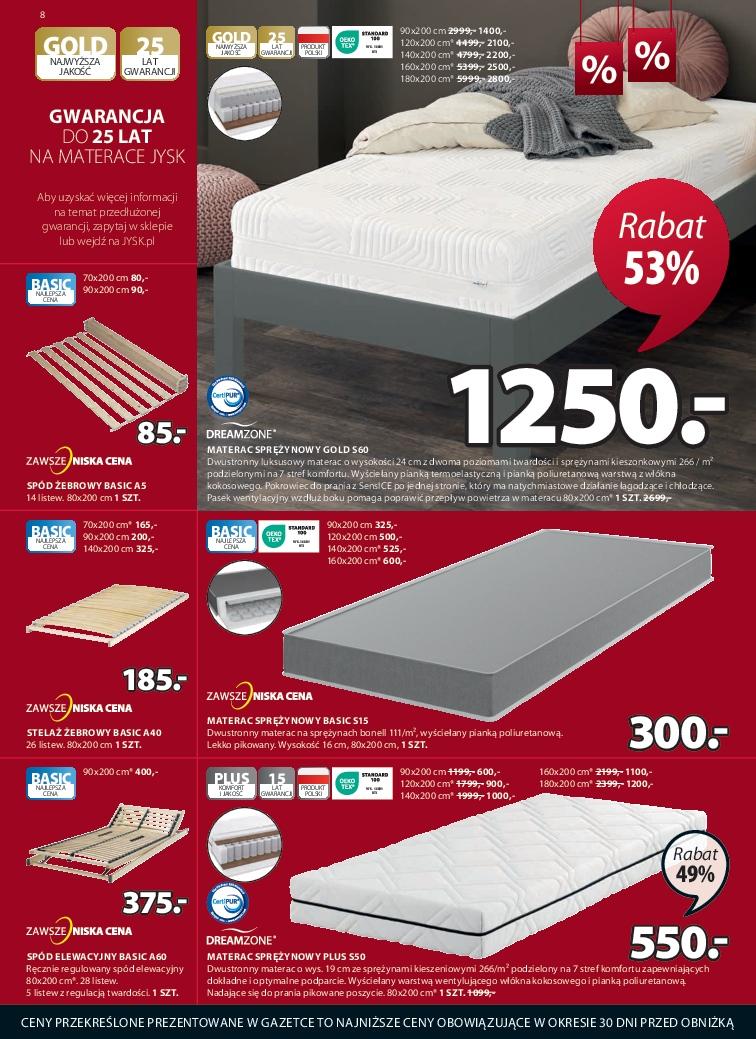 Gazetka promocyjna Jysk str. 8