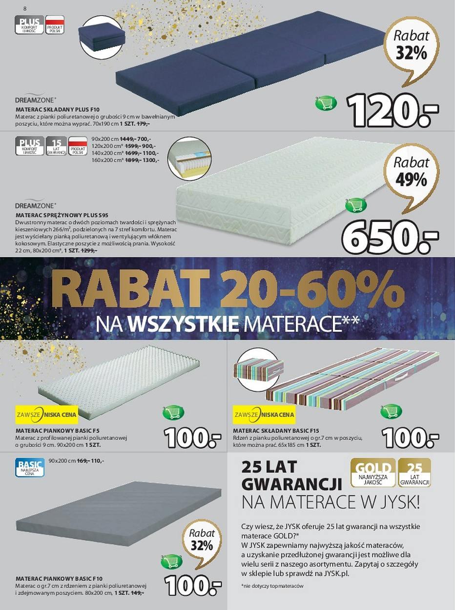 Gazetka promocyjna Jysk str. 8