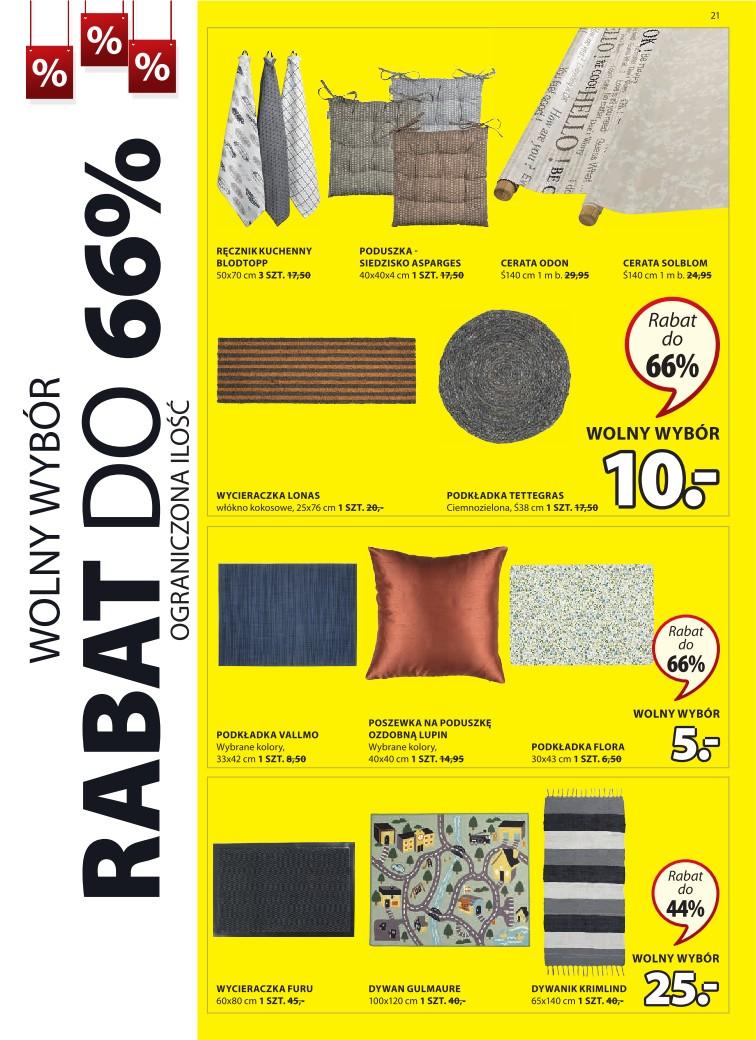 Gazetka promocyjna Jysk str. 21