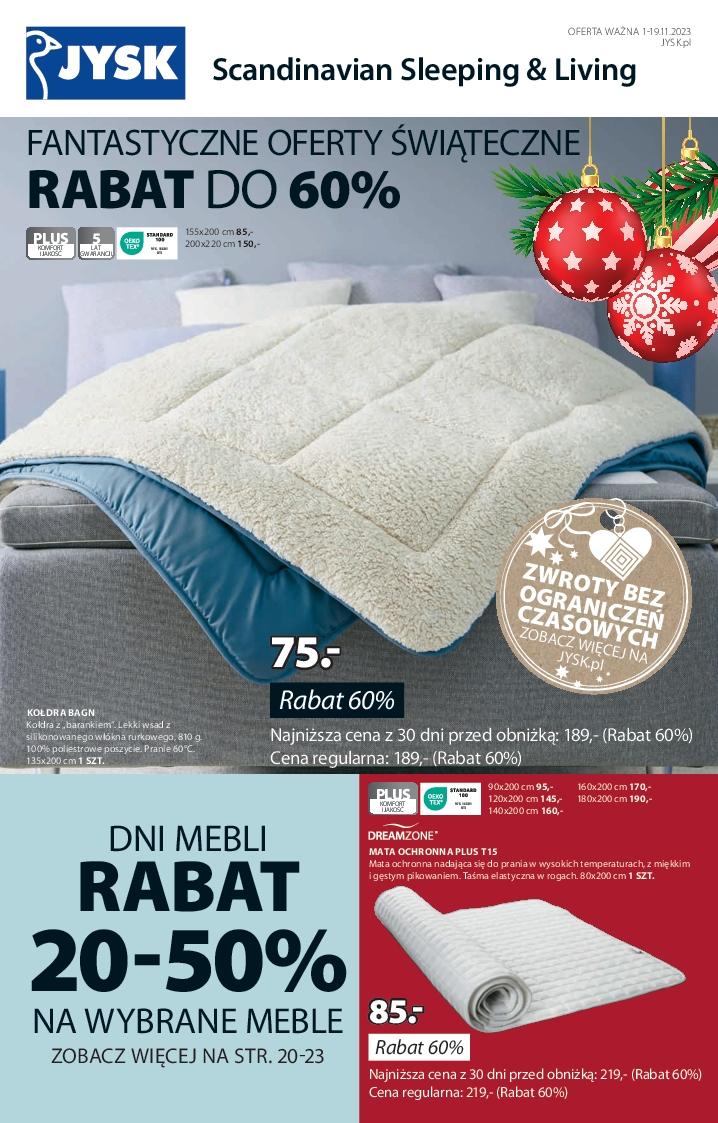 Gazetka promocyjna Jysk str. 1