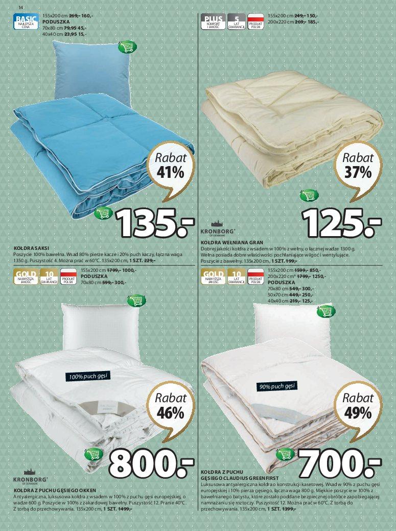 Gazetka promocyjna Jysk str. 14