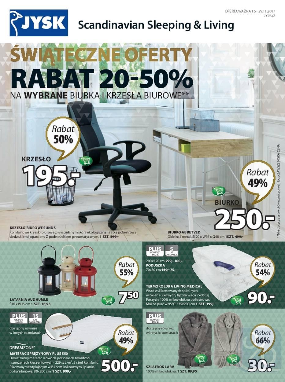 Gazetka promocyjna Jysk str. 1