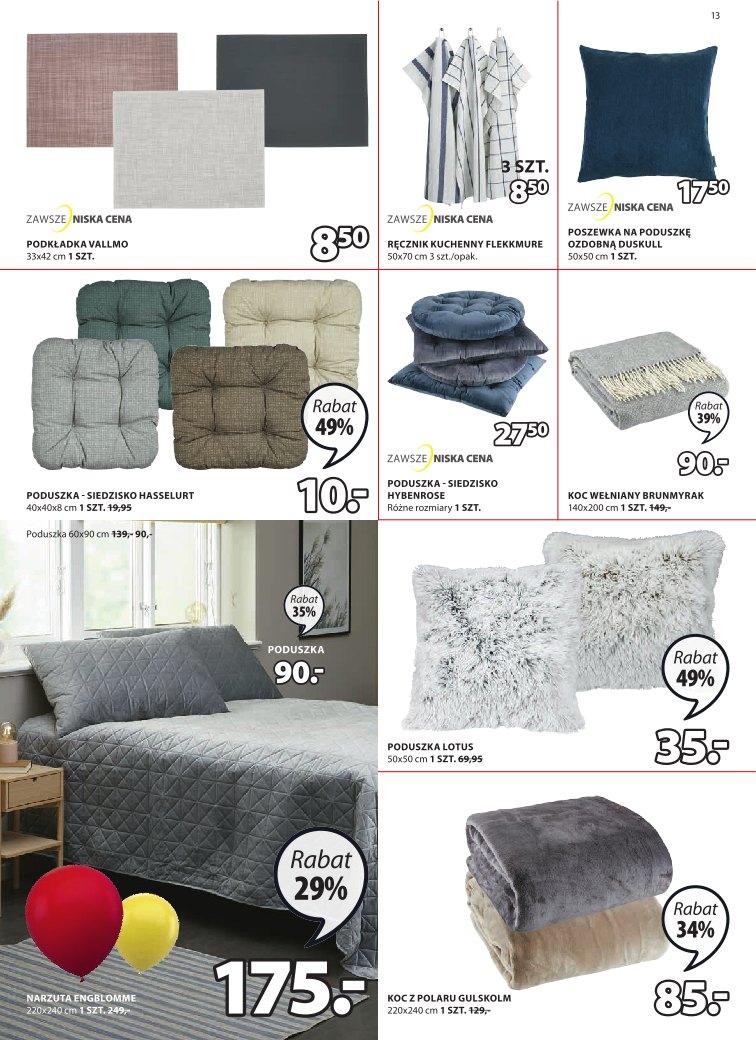 Gazetka promocyjna Jysk str. 13