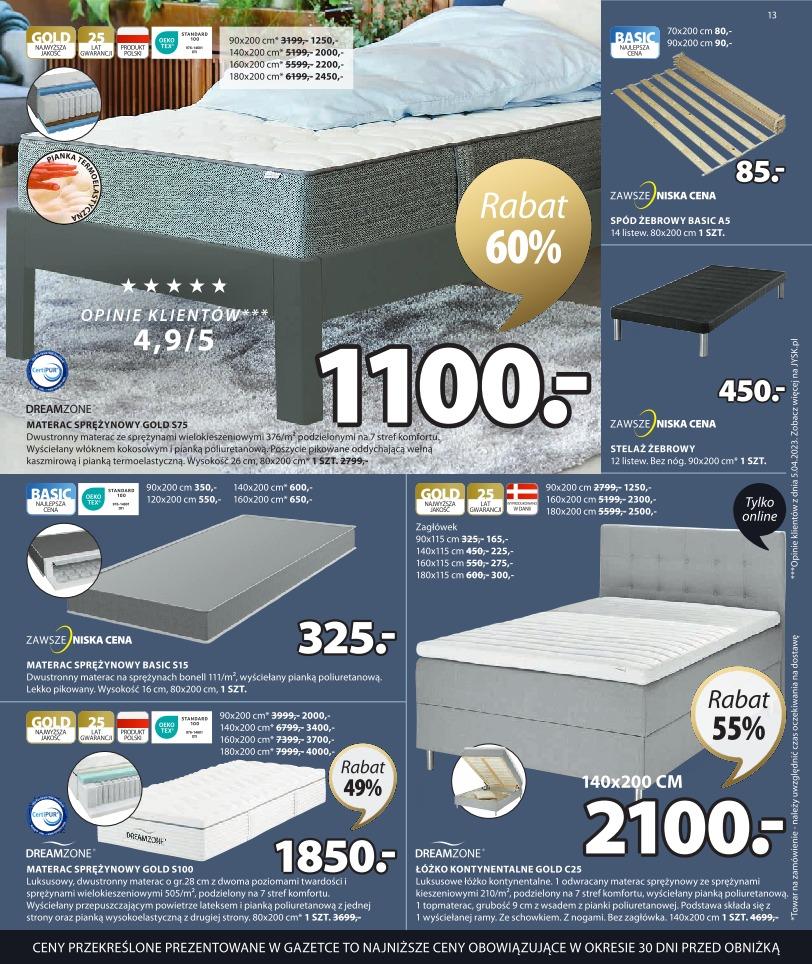 Gazetka promocyjna Jysk str. 13