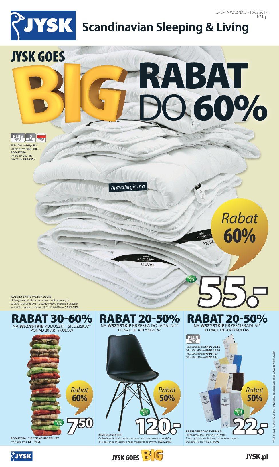 Gazetka promocyjna Jysk str. 1