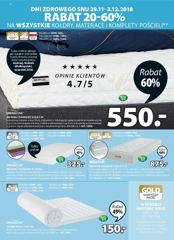 Gazetka promocyjna Jysk str. 4
