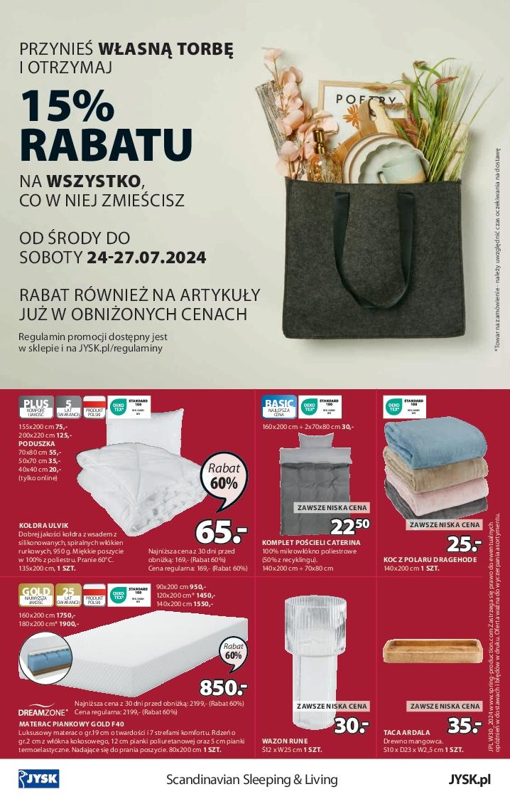 Gazetka promocyjna Jysk str. 16