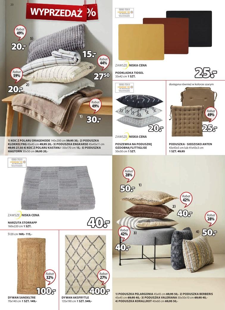 Gazetka promocyjna Jysk str. 20