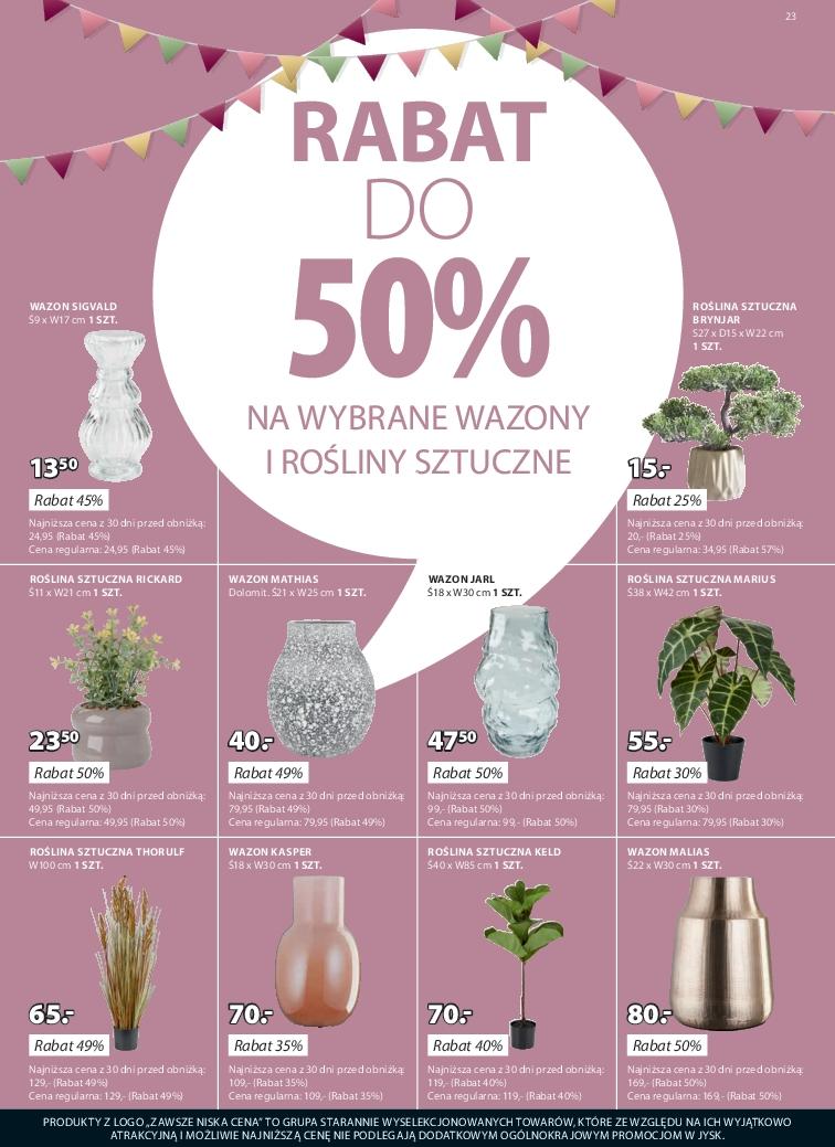 Gazetka promocyjna Jysk str. 23