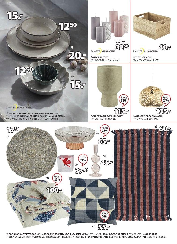 Gazetka promocyjna Jysk str. 14