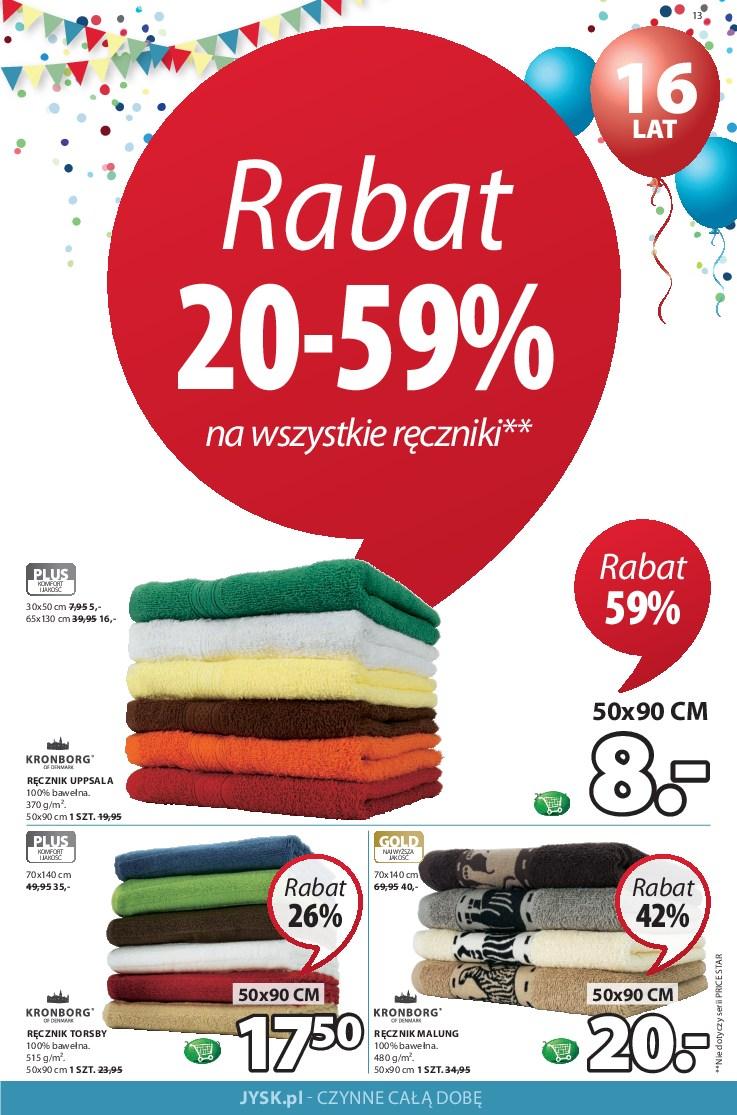 Gazetka promocyjna Jysk str. 13
