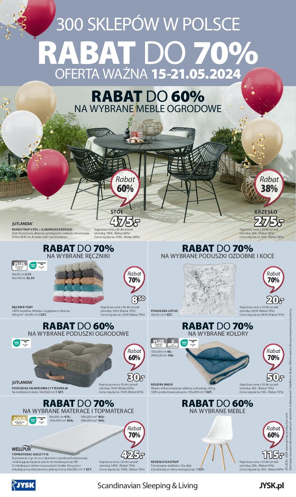 Gazetka promocyjna Jysk str. 16