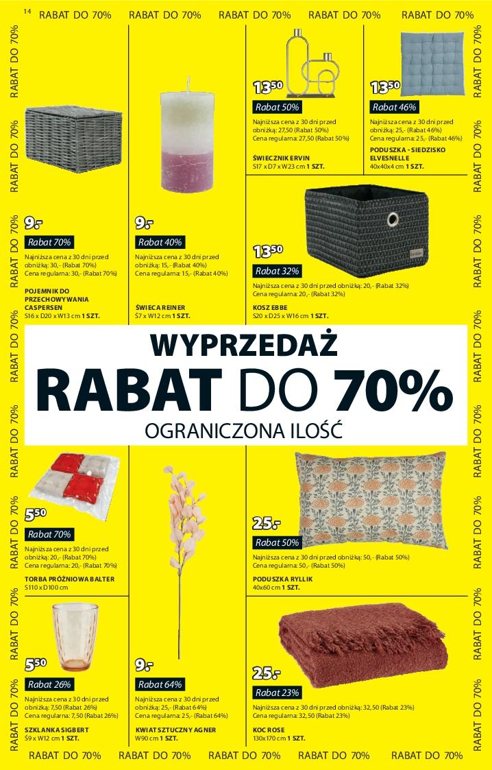 Gazetka promocyjna Jysk str. 14