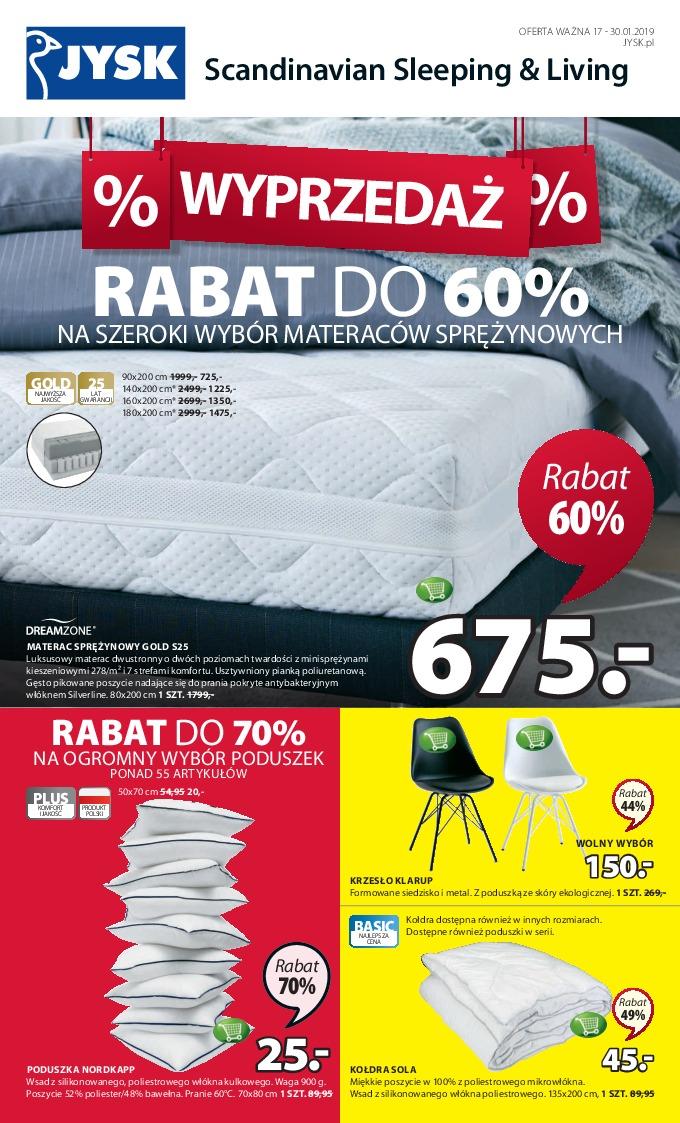 Gazetka promocyjna Jysk str. 1
