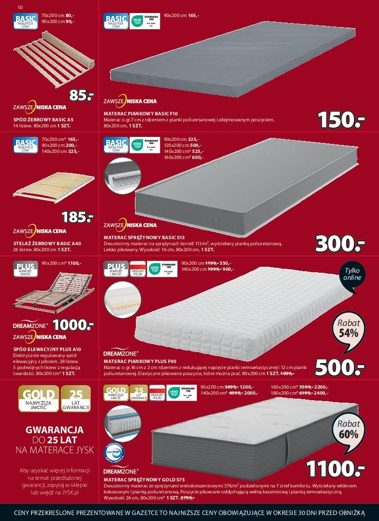 Gazetka promocyjna Jysk str. 10