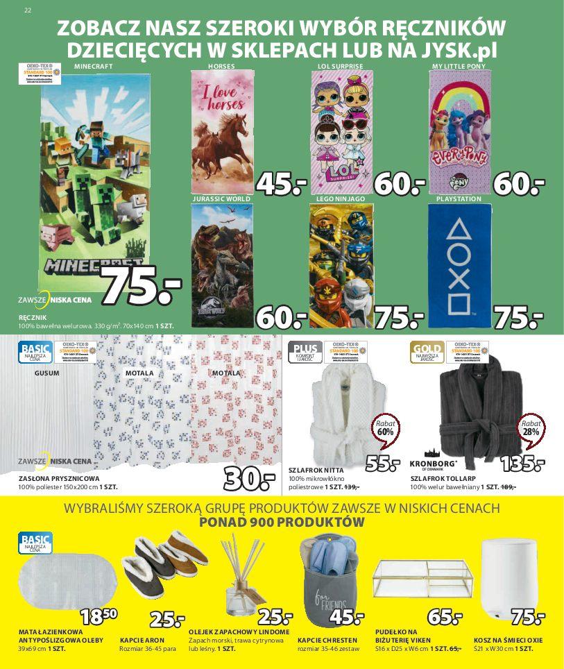 Gazetka promocyjna Jysk str. 22