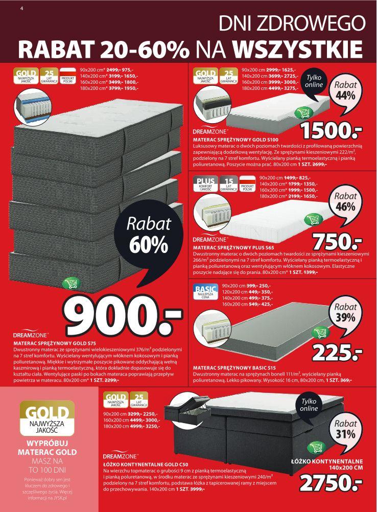 Gazetka promocyjna Jysk str. 4