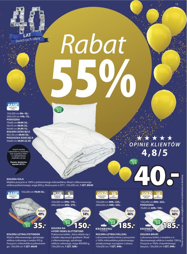 Gazetka promocyjna Jysk str. 13