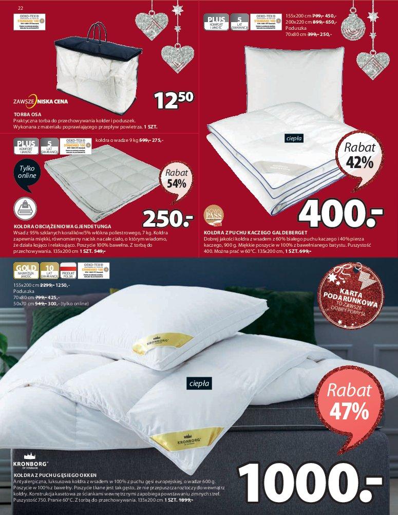 Gazetka promocyjna Jysk str. 22