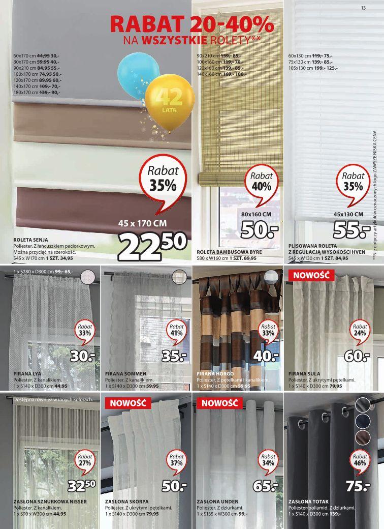 Gazetka promocyjna Jysk str. 13