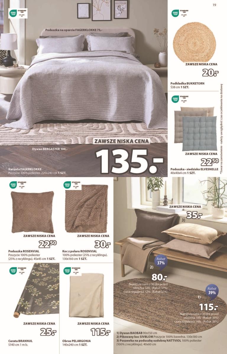 Gazetka promocyjna Jysk str. 19