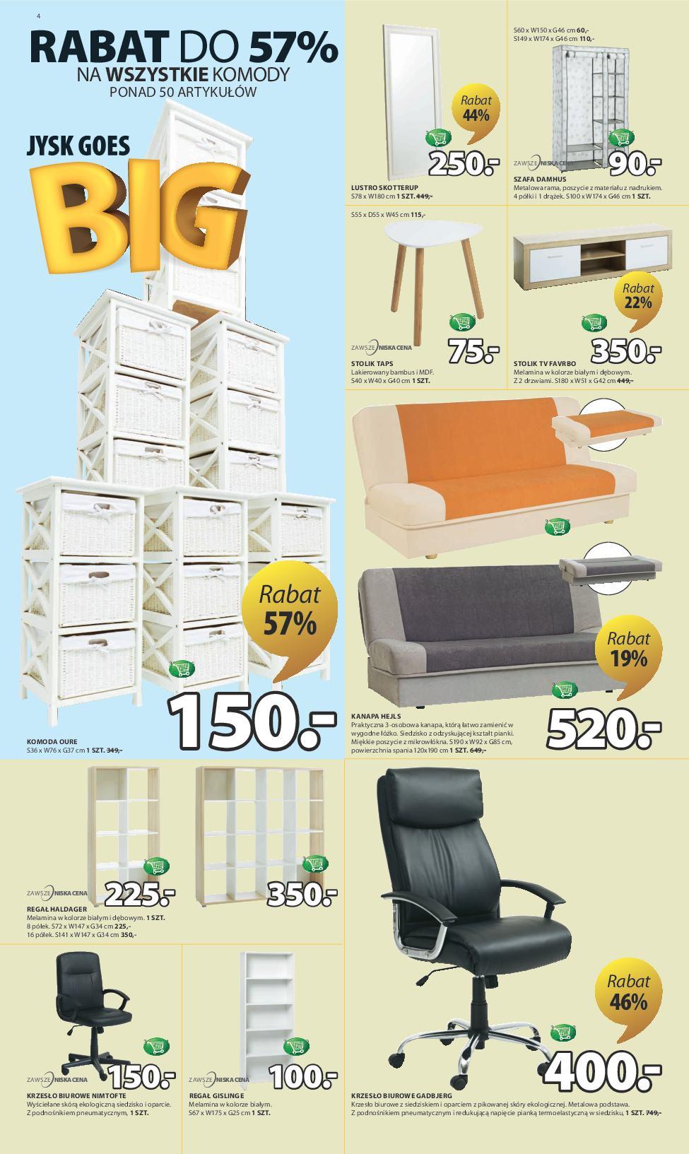 Gazetka promocyjna Jysk str. 4