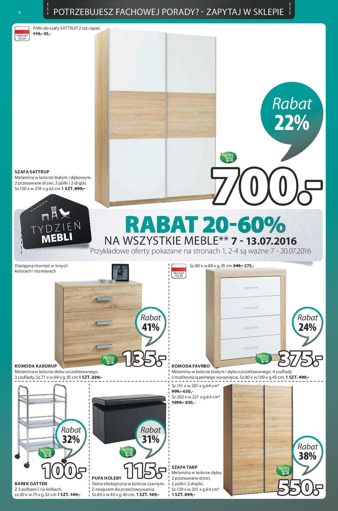 Gazetka promocyjna Jysk str. 4