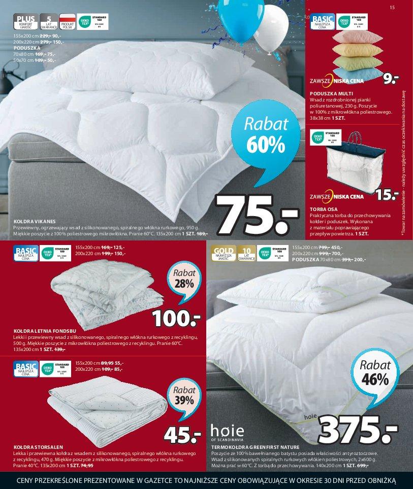 Gazetka promocyjna Jysk str. 15