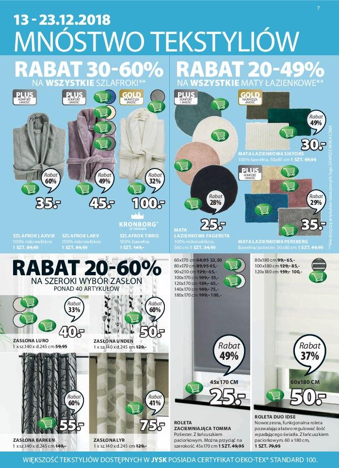 Gazetka promocyjna Jysk str. 7