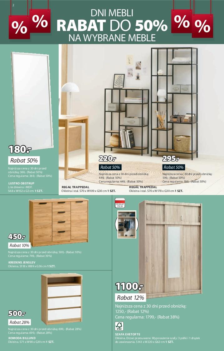 Gazetka promocyjna Jysk str. 2