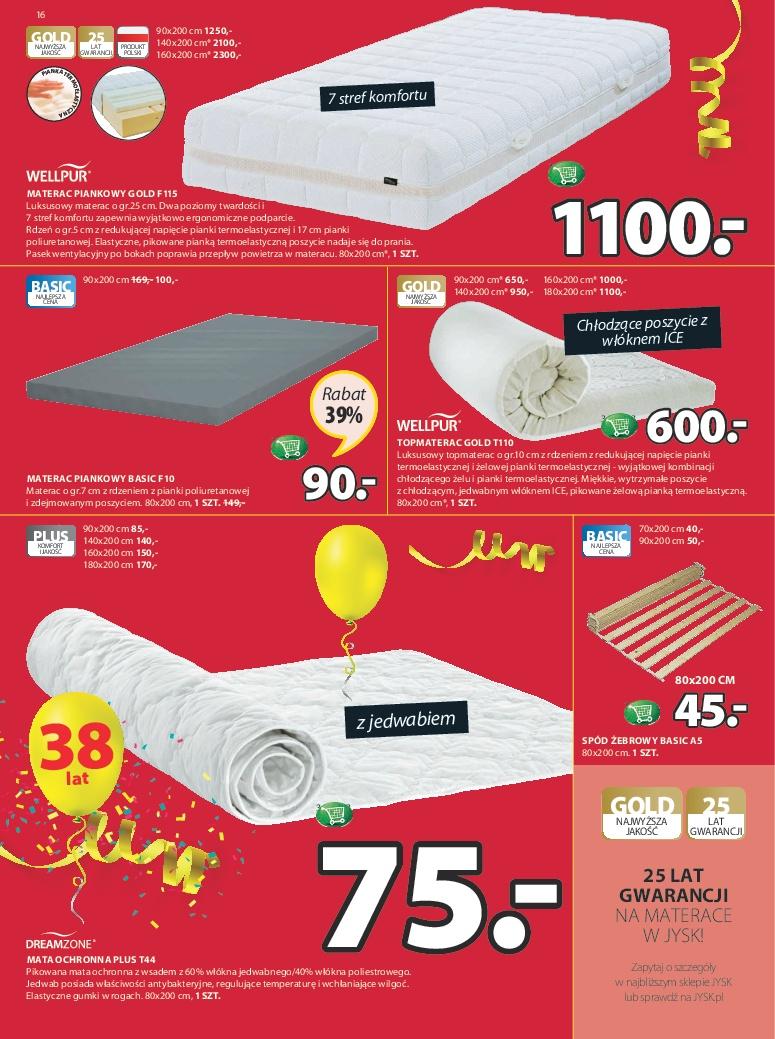 Gazetka promocyjna Jysk str. 16