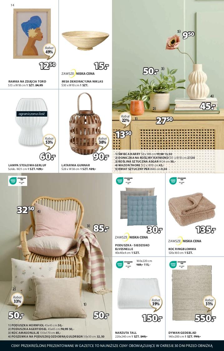 Gazetka promocyjna Jysk str. 14