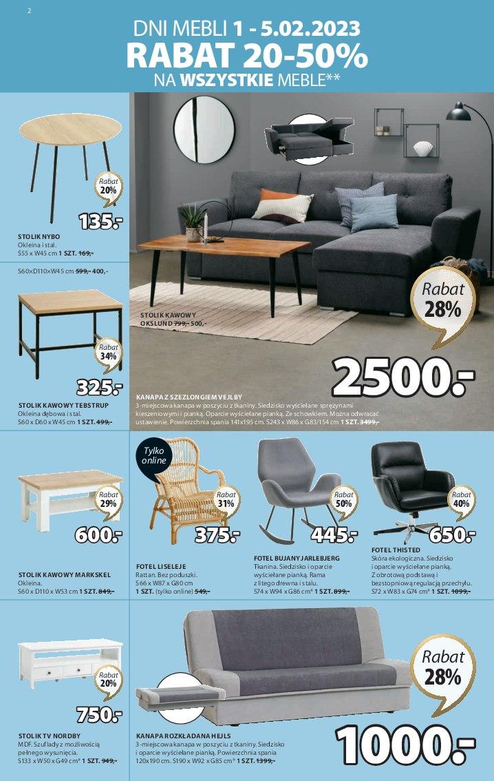 Gazetka promocyjna Jysk str. 2